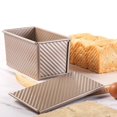 thumbnail image 4 of Non Stick Steel Baking Tray for Cake Bread French Style Bakeware with Lid Durable Proof Easy Clean Oven, 4 of 8