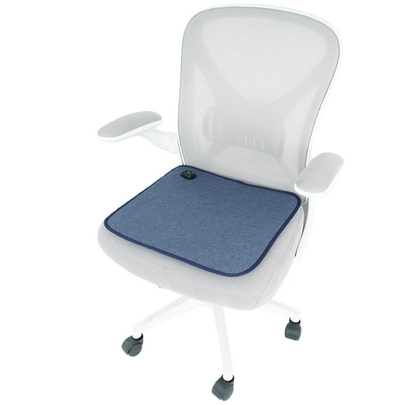 Coussin Chauffant Multifonction Coussin de Siège Bleu Réchauffeur Bureau Chaleur Hivernale Usb Coussin de Siège Chauffant Électrique pour Chaise Voiture Usage Domestique