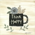 thumbnail image 2 of Great Art Now Think Happy by Annie Lapoint, Canvas Wall Art, 12W x 12H, 2 of 2
