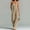 Beige, variant on NMMUED Jumpsuits for Women Dressy Casual Sleeveless Wide Leg Long Romper Spaghetti Strap High Waist Lounge Jumpsuit with Pockets Beige L