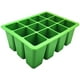 thumbnail image 3 of 12 Agujeros Bandeja Arranque Semillas Silicona Transpirable para Plantas Interior () Verde, 3 of 6