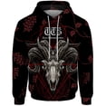 thumbnail image 2 of Sudadera nueva de otoño 2024, sudadera de moda para hombre, sudadera con capucha con estampado de calavera 3D, ropa retro de calle Harajuku, sudadera holgada con capucha, ropa Y2k, 2 of 5