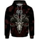 thumbnail image 2 of Sudadera nueva de otoño 2024, sudadera de moda para hombre, sudadera con capucha con estampado de calavera 3D, ropa retro de calle Harajuku, sudadera holgada con capucha, ropa Y2k, 2 of 5