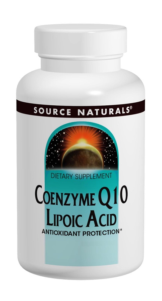 Source Naturals Source Naturals Coenzyme Q10 Lipoic Acid, 30 ea