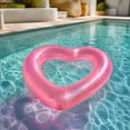 thumbnail image 6 of Pool Floats Heart-Shaped Inflatable Swim Ring, Extra-Thick Antis-Roll Pool Float, Durable Pvc Sparkle Swimming Accessory for Adults Water Parties Unisex, Ccwuwei, 6 of 6
