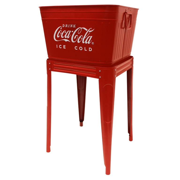 Coca-Cola JET HOVER レッド Leigh Country CP 98092 Red 42 Qt. Steel Coca-Cola Wash Tub