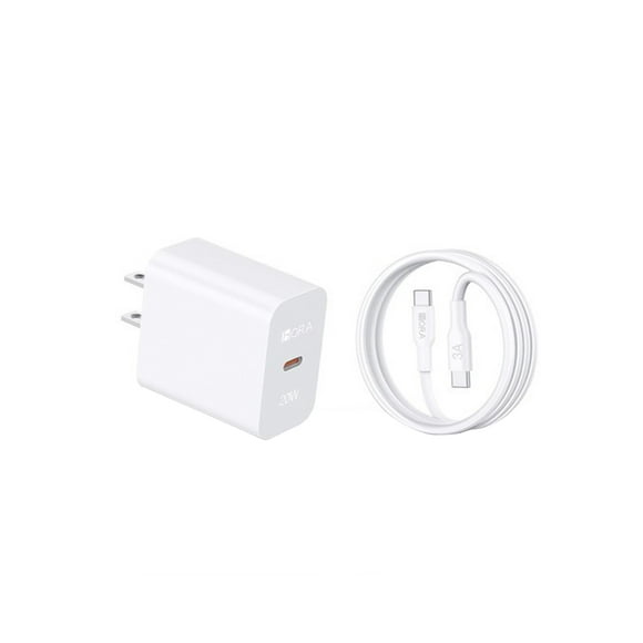 Cargador de pared 20W 1HORA Tipo USB+C lightning
