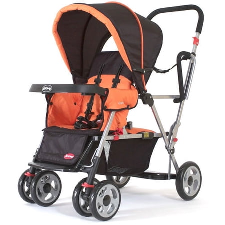 Caboose Stand On Tandem Stroller Orange