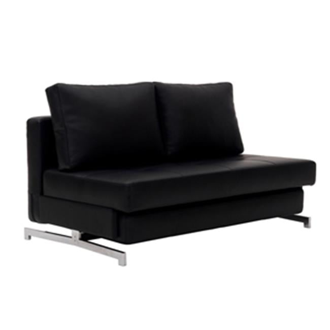 J & M Furniture 176014BK Premium Sofa Bed K432 in Black