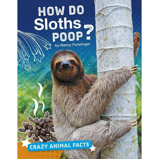 Crazy Animal Facts How Do Sloths Poop? (Hardcover)