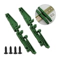 thumbnail image 2 of 1 Paire de Clips de Montage pour Rail C45 Adaptateur de Montage PCB 35mm, 2 of 8