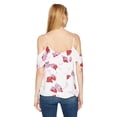 thumbnail image 2 of Bardot Women's Kendra Frill Top, Stencil, S, 2 of 2