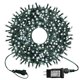 thumbnail image 1 of Guirnalda de luces navideñas Kemooie, 30 m, 300 LED, 8 modos, color blanco, 1 of 7
