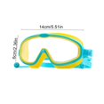 thumbnail image 3 of mfyjkho Gafas de natación impermeables y antivaho, montura grande, correa ajustable, multicolor, 14 x 6 cm, 1 unidad, para clases de natación y actividades acuáticas., 3 of 6