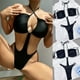 thumbnail image 2 of Traje de baño de dos piezas con sujetador relleno de dos piezas para mujer Ropa de playa OAVQHLG3B Store  lin121212, 2 of 4