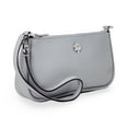 thumbnail image 4 of Kate Spade New York Women's Kayla Small Pebbled Leather Top Zip Convertible Wristlet (Mountain Grey), 4 of 5