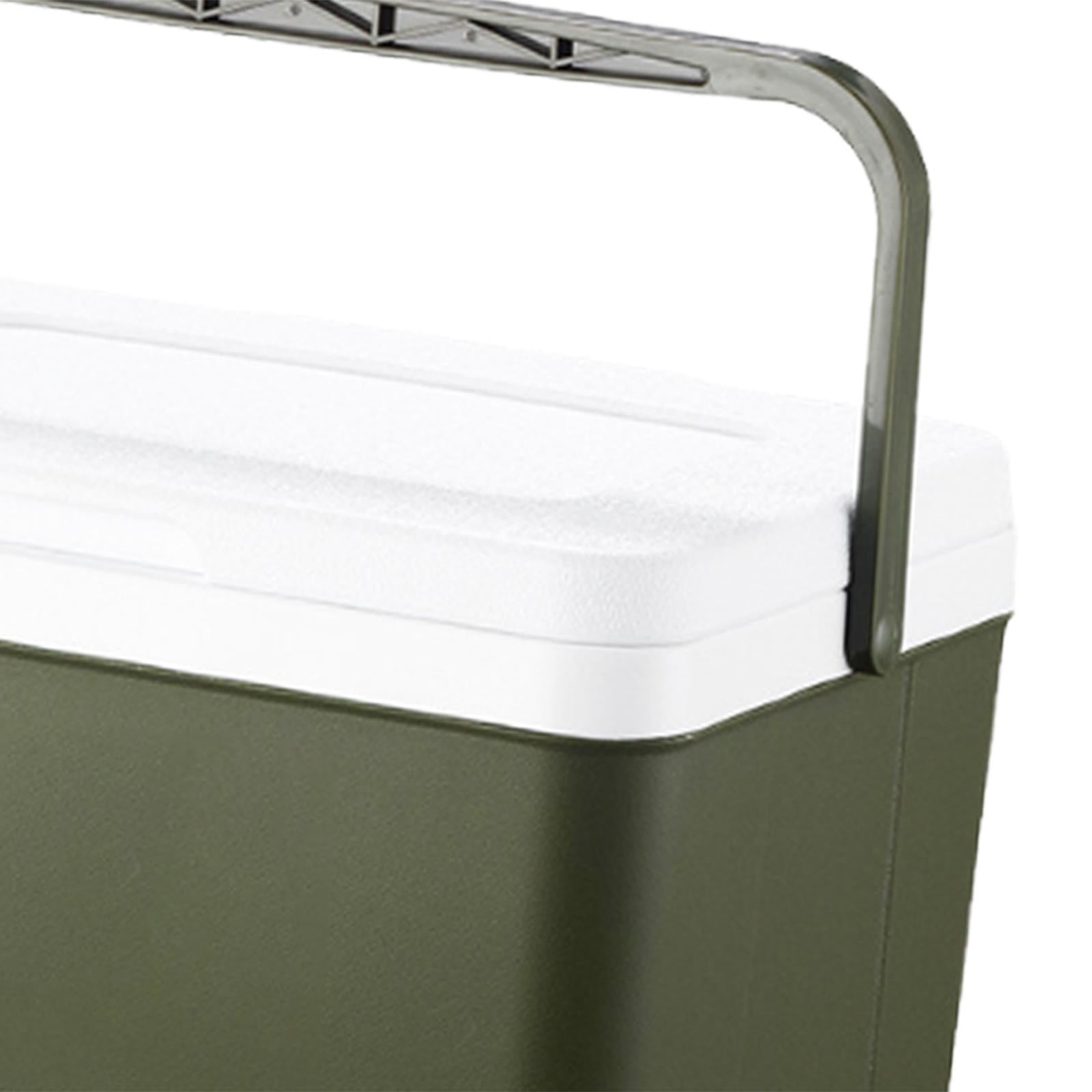 Miulika Container Portable Beverage Storage Organizer Hot/Cold Retention Ice Chest Small for BBQ Picnic Beach Party 24L