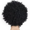 thumbnail image 3 of SUCS Human Hair Wigs For Women Black Color Natural Lace Hair Black Synthetic Curly Wigs for Women Short Wig African America, 3 of 5