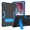 Black/Blue, variant on For Samsung Galaxy Tab A8 10.5 Inch Case 2022 SM-X200/X205/X207, [Kids Proof] Ambison Full Body Protective Case with 9H Tempered Glass Screen Protector Blue/Blue