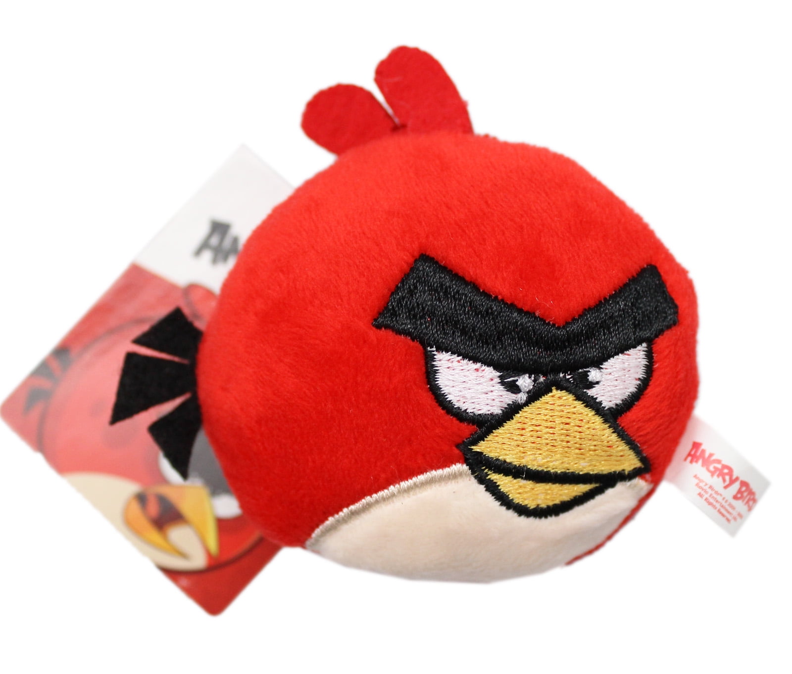 NEW Angry Birds Deluxe 8in Plush Toy Red Bird RED OFFICIALLY LICENSED 