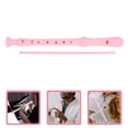 thumbnail image 2 of Shisuyan 1 Set Soprano Recorder Practice Recorder Plastic Flute 8-hole Soprano Recorder Music Enlightenment Instrument, 2 of 8