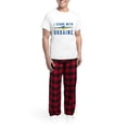 thumbnail image 5 of CafePress - I Stand With Ukraine Men's Light Pajamas - Men's Light Loose Fit Cotton Pajama Set, 5 of 7