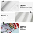 thumbnail image 7 of Gaeub Funny Christmas Gnome Print Hand Towels with Hook,Hanging Tie Towels, Coral Velvet Dishtowels, for Bathroom Restroom Home Decor, 7 of 7