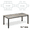 Black + Gray, variant on 79 Inch Industrial Rectangular Dining Table, Wooden Kitchen Dinner Table with Durable Metal Frame, Seats 6-8 People, Sturdy Long Dining Furniture for Big Family Home Use - Black & Grey