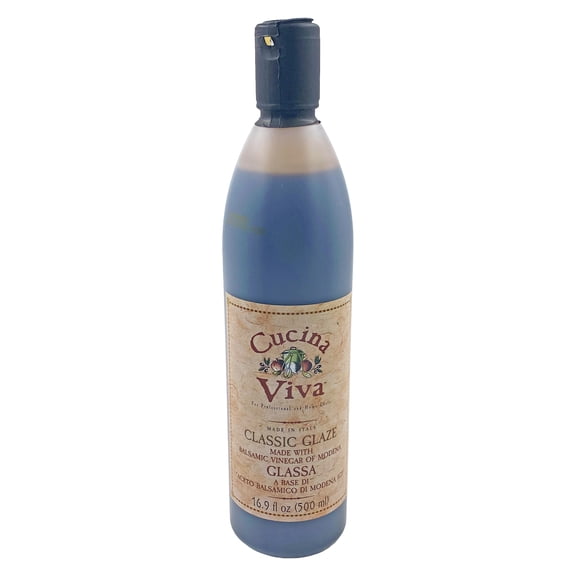 Cucina Viva Balsamic Glaze | Made with Balsamic Vinegar of Modena | 16.9 fl oz.