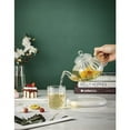 thumbnail image 4 of Glass teapot with infuser pumpkin Design pumpkin teapot 600 ml, 4 of 5