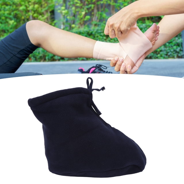 Cast Cast Toe Cover Sock Thickened Padded Cast Foot Warm Sock for Autumn Winter Dark Blue