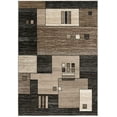 thumbnail image 4 of 4â€™ x 6â€™ Beige and Brown Geometric Area Rug, 4 of 5