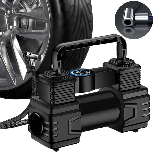 Inflador Neumáticos Coche Eléctrico Compresor Aire Automático Bomba 12V