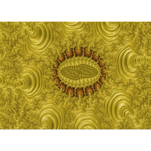 Ahgly Company Machine Washable Indoor Rectangle Transitional Dark Bisque Brown Area Rugs, 2' x 5'