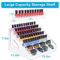 thumbnail image 4 of Organizador de esmaltes de uñas Pero Pero, estante acrílico transparente, 4 of 7
