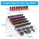 thumbnail image 4 of Organizador de esmaltes de uñas Pero Pero, estante acrílico transparente, 4 of 7