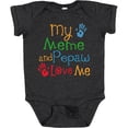 thumbnail image 3 of Inktastic Meme and Pepaw Love Me Boys or Girls Baby Bodysuit, 3 of 5