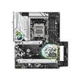 thumbnail image 3 of ASRock B650E STEEL LEGEND WIFI AM5 ATX Motherboard, 4 slots DDR5, PCIE 5.0 x16, Dual M.2 slots, 2.5Gb Lan,WI-FI 6E, 7.1 Nahimic Audio , Front USB3.2 Gen2X2 Type_C , 16+12+1 Power Phase, 3 of 5