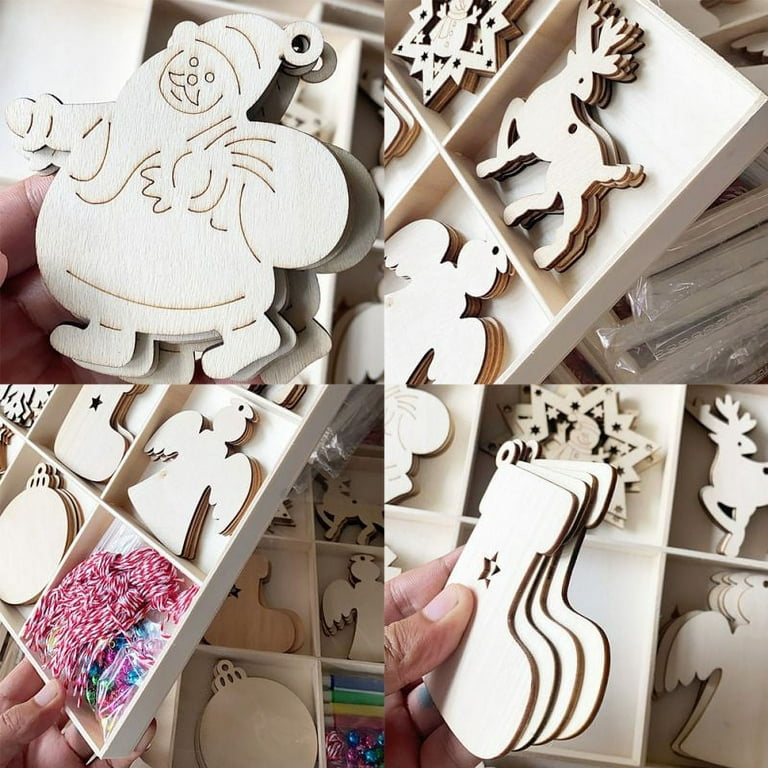 5.5 x 2.25 'Joy' Wood Gift Tag Ornament