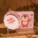 thumbnail image 4 of Juego de vajilla de cerámica Stitch, cuenco bonito, cuchara, palillos, taza, caja de regalo, regalo de oso de fresa, vajilla de regalo para mujer, 4 of 4