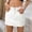 White, variant on jjayotai Women Denim Skort Skirt Stretchy Mid Waist Mini Skirts Dressy Casual Jean Skorts with Pockets