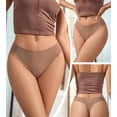 thumbnail image 3 of Tangas sin costuras SHARICCA Wave Edge Multi Pack 7P01 para mujer, 3 of 5