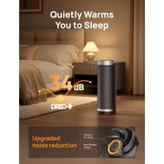 Dreo Space Heater for Bathroom and Indoor, 70°Oscillating, 5 Modes, Remote for Home Bedroom, 12H Timer, with ALCI Safety Plug