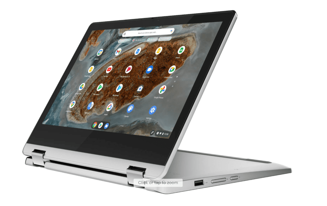 Lenovo - Flex 3 11" 2-in-1 Chrome OS Laptop - Mediatek MT8183 - 4GB Memory - 32GB eMMC - LCD-IPS-Wireless-AC- Grey