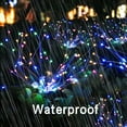 thumbnail image 6 of 4 Pack Solar Garden Firework Lights, Dingrich Outdoor Waterproof Solar Powered Art Stake Twinkle Lighting 120 LED Sparklers Solar Lights for Patio Backyard Yard Pathway Walkway Decorations (Colorful), 6 of 9