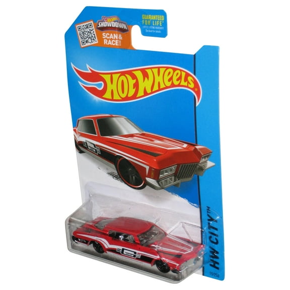 Hot Wheels HW City 1971 Buick Riviera (2013) Red Die-Cast Toy Car 15/250