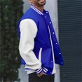 thumbnail image 6 of WUWUQF Varsity Jacket Men, Men's Varsity Baseball Jacket Casual Boys College Lightweight Jacket Coat, 6 of 9