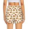 thumbnail image 2 of Lsque Tropical Desert Printed Women's Running Shorts with Liner Pockets,Elastic Quick Dry Workout Athletic Gym Yoga Shorts,Womens High Waist Shorts-XX-Large, 2 of 9