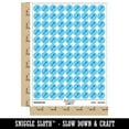 thumbnail image 2 of Marshmallow on a Stick S'mores Camping Doodle 200+ Round Stickers - Light Blue - Matte Finish - 0.50" Size, 2 of 3