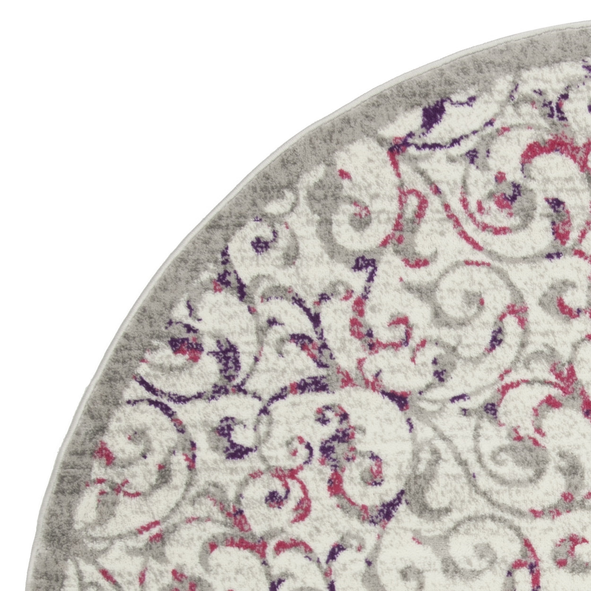 SAFAVIEH Skyler Collection SKY198F Ivory / Pink Rug
